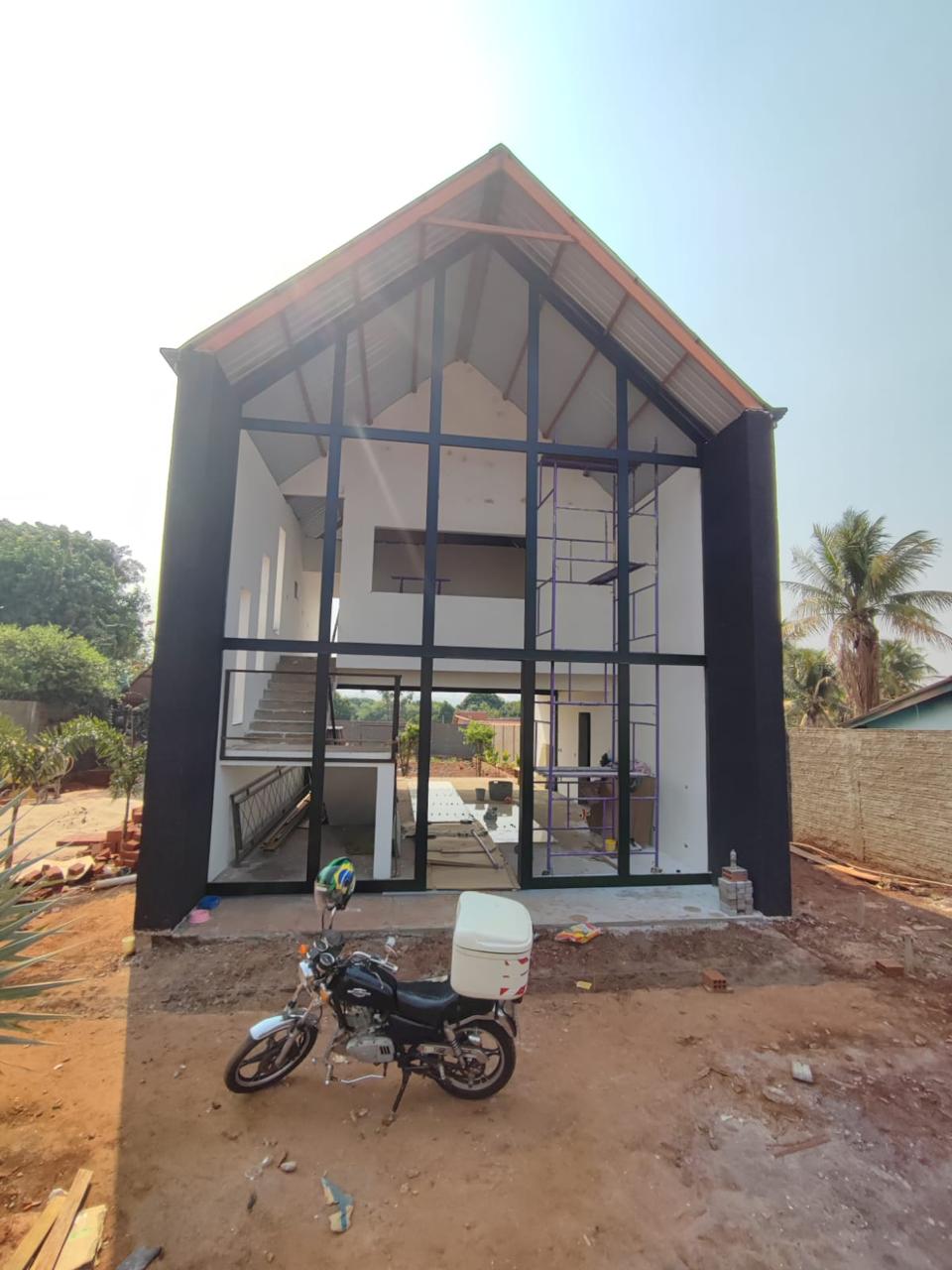 Obra da Niquele Construtora em fase de acabamento